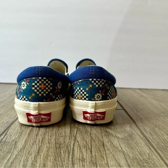 Vans Classic Anaheim Factory Tile Checkerboard Sneakers, Women’s 6.5 - Picture 6 of 7